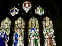 15th to 16th century windows, St. Neot, Cornwall