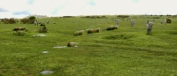 The Hurlers stone circles, near Minions, Cornwall, on Bodmin Moor