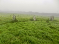 The Merry Maidens stone circle, near St. Buryan, Cornwall