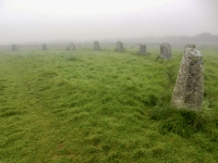 The Merry Maidens stone circle, near St. Buryan, Cornwall