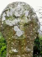 Roadside cross near St. Buryan, Cornwall