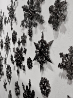 Cross Purposes: Stanley Szwarc at Intuit December 2016. The snowflakes