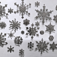 Cross Purposes: Stanley Szwarc at Intuit December 2016. The snowflakes Cross Purposes: Stanley Szwarc at Intuit December 2016. The snowflakes