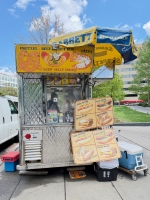 Hand-painted holdout near the National Mall