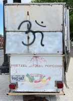 Unique styles on this D.C. food wagon that's seen better days