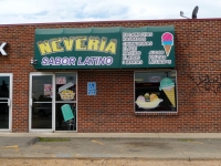 It's great that "neveria" is the Spanish word for ice cream parlor. In Chicago you see more paleterias. Neveria Sabor Latino, Federal Blvd., Denver, Colorado