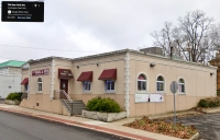 Colonial Diner, Huntington, New York.  Now a nail salon, with the swoops and stonework removed.