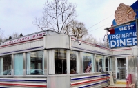 A classic diner is truly classic when it is run simply as a diner, not an exercise in nostalgia. West Taghkanic Diner, Route 82 at the Taconic Parkway, Ancram, New York, 2015