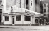 Kewpee Hamburgers, Lima, Ohio, 2024. The chain was founded in Flint, Michigan in 1918 and opened in Lima in 1928. This structure dates to 1939. Photo from company web site.