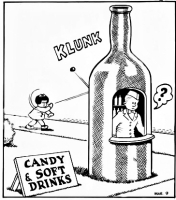 Bottle building, from Nancy