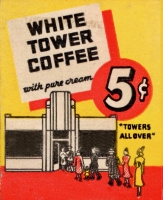 White Tower: In this treatment the building looks oddly like a camera. White Towers have proven to be one of the most flexible commercial buildings of the 20th Century, given how many survive in so many different guises. So yes, "Towers All Over"