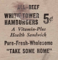 White Tower (A Vitamin-Plus Health Sandwich) White Tower (A Vitamin-Plus Health Sandwich)