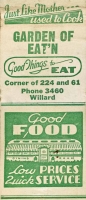 Garden of Eat'N, Willard, Ohio (Just like mother used to Cook) Garden of Eat'N, Willard, Ohio (Just like mother used to Cook)