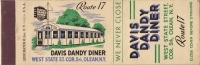 Davis Dandy Diner, Olean, NY (We never close)