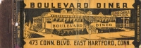 Boulevard Diner, East Hartford, Conn. (Dine-Dance-Parking) Boulevard Diner, East Hartford, Conn. (Dine-Dance-Parking)