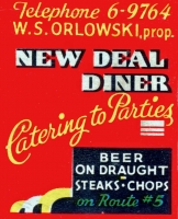 New Deal Diner, Springfield, Mass. (Catering to Parties) New Deal Diner, Springfield, Mass. (Catering to Parties)