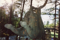 Bull rider, rear. E.T. Wickham Site, 1993