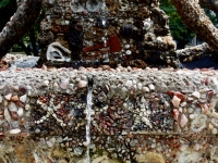 Centerpiece detail. Father Paul Dobberstein's Fay's Fountain, Humboldt, Iowa. 1918, restored 2011