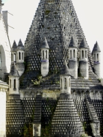 Kitchen building at the 12th Century Fontevraud-L'Abbaye