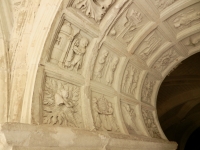 Entrance to the 16th Century Chapter House at Fontevraud-L'Abbaye