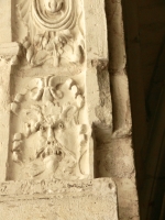 Entrance to the 16th Century Chapter House at Fontevraud-L'Abbaye