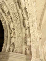 Entrance to the 16th Century Chapter House at Fontevraud-L'Abbaye