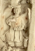 Entrance to the 16th Century Chapter House at Fontevraud-L'Abbaye