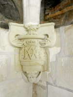 Detail in the Chapter House at Fontevraud-L'Abbaye