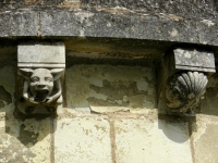 Details from the kitchen exterior, Fontevraud-L'Abbaye