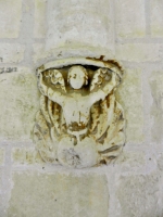 Detail in the Cloister at Fontevraud-L'Abbaye