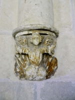 Detail in the Cloister at Fontevraud-L'Abbaye