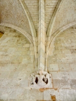 Ceiling in the Cloister at Fontevraud-L'Abbaye