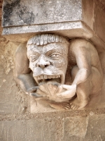 Detail from the kitchen exterior, Fontevraud-L'Abbaye