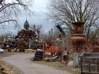 The Forevertron, built by Tom Every (Dr. Evermor), south of Baraboo, Wisconsin