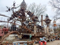 The Forevertron, built by Tom Every (Dr. Evermor), south of Baraboo, Wisconsin