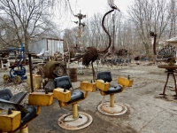 Stuff at the Forevertron, built by Tom Every (Dr. Evermor), south of Baraboo, Wisconsin