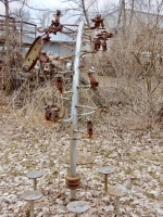 Sculpture at the Forevertron, built by Tom Every (Dr. Evermor), south of Baraboo, Wisconsin