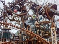 The Forevertron, built by Tom Every (Dr. Evermor), south of Baraboo, Wisconsin