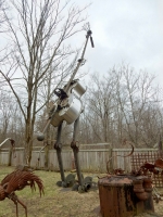 Guitar creature at the Forevertron, built by Tom Every (Dr. Evermor), south of Baraboo, Wisconsin Guitar creature at the Forevertron, built by Tom Every (Dr. Evermor), south of Baraboo, Wisconsin
