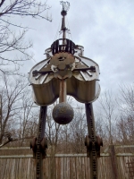 Guitar creature at the Forevertron, built by Tom Every (Dr. Evermor), south of Baraboo, Wisconsin Guitar creature at the Forevertron, built by Tom Every (Dr. Evermor), south of Baraboo, Wisconsin