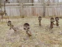 Creatures at the Forevertron, built by Tom Every (Dr. Evermor), south of Baraboo, Wisconsin