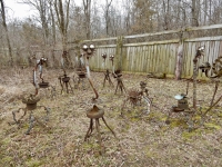 Creatures at the Forevertron, built by Tom Every (Dr. Evermor), south of Baraboo, Wisconsin Creatures at the Forevertron, built by Tom Every (Dr. Evermor), south of Baraboo, Wisconsin