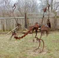 Creature at the Forevertron, built by Tom Every (Dr. Evermor), south of Baraboo, Wisconsin Creature at the Forevertron, built by Tom Every (Dr. Evermor), south of Baraboo, Wisconsin