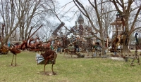 The Forevertron and more, built by Tom Every (Dr. Evermor), south of Baraboo, Wisconsin