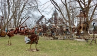 The Forevertron and more, built by Tom Every (Dr. Evermor), south of Baraboo, Wisconsin The Forevertron and more, built by Tom Every (Dr. Evermor), south of Baraboo, Wisconsin