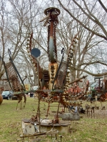 Creature at the Forevertron, built by Tom Every (Dr. Evermor), south of Baraboo, Wisconsin Creature at the Forevertron, built by Tom Every (Dr. Evermor), south of Baraboo, Wisconsin