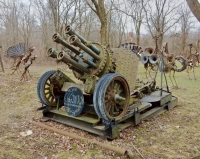 Artillery at the Forevertron, built by Tom Every (Dr. Evermor), south of Baraboo, Wisconsin Artillery at the Forevertron, built by Tom Every (Dr. Evermor), south of Baraboo, Wisconsin