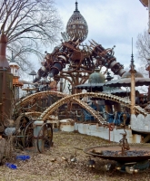 The Forevertron, built by Tom Every (Dr. Evermor), south of Baraboo, Wisconsin