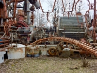 The Forevertron, built by Tom Every (Dr. Evermor), south of Baraboo, Wisconsin