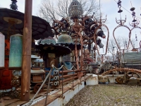 The Forevertron, built by Tom Every (Dr. Evermor), south of Baraboo, Wisconsin